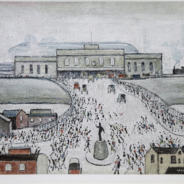 L.S. Lowry - Station Approach